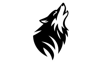 wolf silhouette art illustration