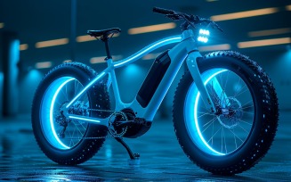 Electric E-Bikes, Bicycle Sleek Design 09