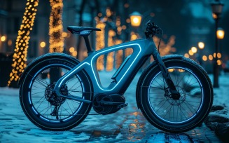 Electric E-Bikes, Bicycle Sleek Design 11