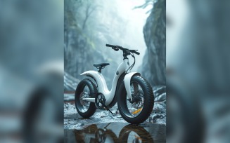 Electric E-Bikes, Bicycle Sleek Design 21