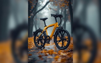 Electric E-Bikes, Bicycle Sleek Design 23