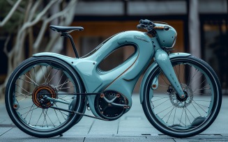 Electric E-Bikes, Bicycle Sleek Design 25