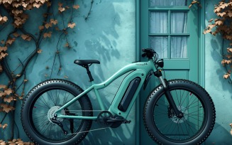 Electric E-Bikes, Bicycle Sleek Minimalist Design 04