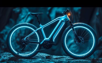 Electric E-Bikes, Bicycle Sleek Minimalist Design 12