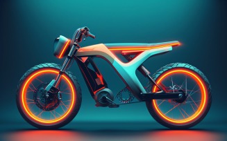 Electric E-Bikes, Bicycle Sleek Minimalist Design 20