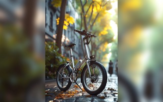 Electric E-Bikes, Bicycle Sleek Minimalist Design 22