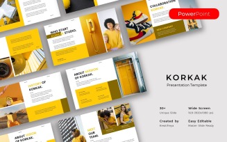 Korkak – Business PowerPoint Template