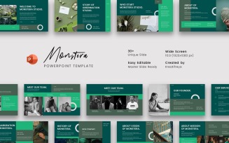 Monstera – Business PowerPoint Template