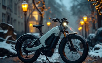 Electric E-Bikes, Bicycle Sleek Design 83