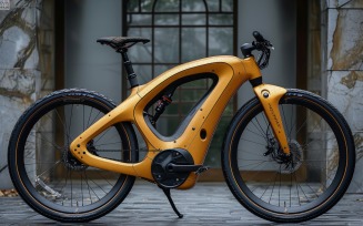 Electric E-Bikes, Bicycle Sleek Design 97