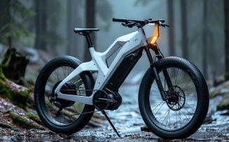 Electric E-Bikes, Bicycle Sleek Minimalist Design 82