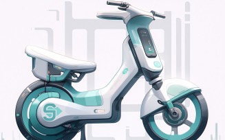 Electric E-Bikes, Bicycle Sleek Design 187