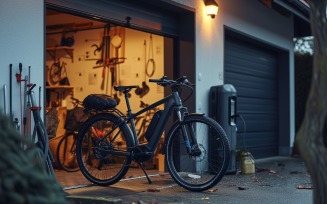 Electric E-Bikes, Bicycle Sleek Minimalist Design 170