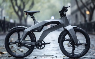 Electric E-Bikes, Bicycle Sleek Minimalist Design 180