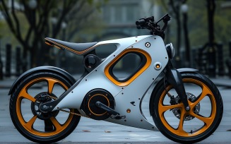 Electric E-Bikes, Bicycle Sleek Minimalist Design 182