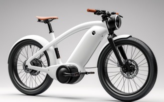 Electric E-Bikes, Bicycle Sleek Minimalist Design 196