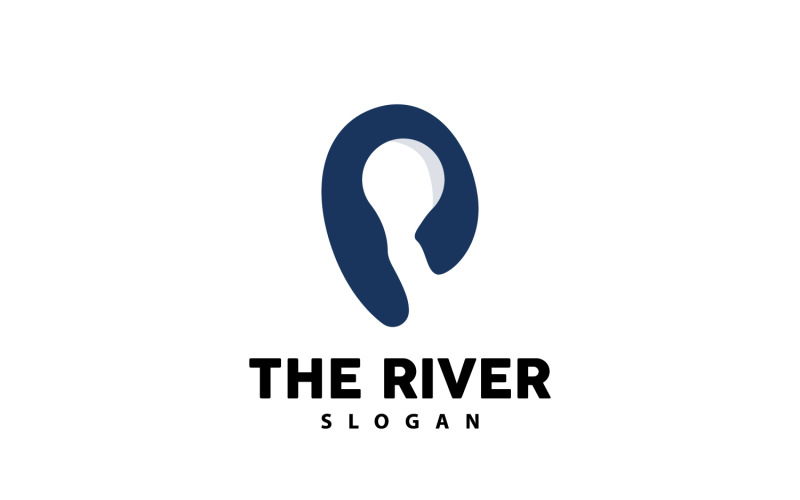 River Logo Design River Creek Nature V10 Logo Template