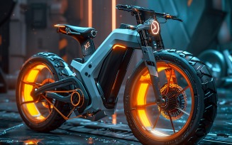 Electric E-Bikes, Bicycle Sleek Design 213