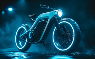 Electric E-Bikes, Bicycle Sleek Design 221