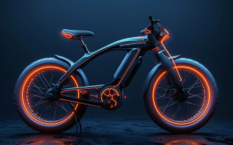 Electric E-Bikes, Bicycle Sleek Design 225