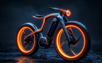 Electric E-Bikes, Bicycle Sleek Design 227