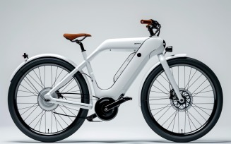 Electric E-Bikes, Bicycle Sleek Minimalist Design 204