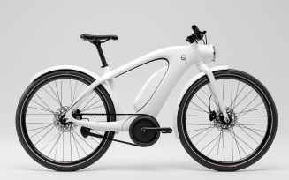 Electric E-Bikes, Bicycle Sleek Minimalist Design 206