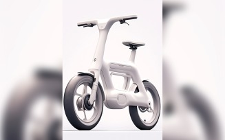 Electric E-Bikes, Bicycle Sleek Minimalist Design 208