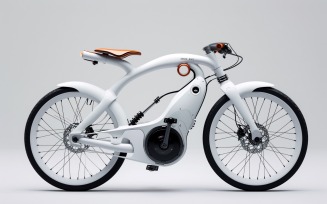 Electric E-Bikes, Bicycle Sleek Minimalist Design 234