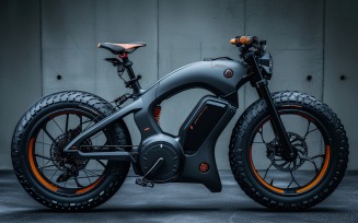 Electric E-Bikes, Bicycle Sleek Minimalist Design 244