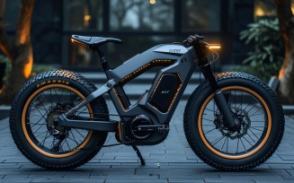 Electric E-Bikes, Bicycle Sleek Minimalist Design 246