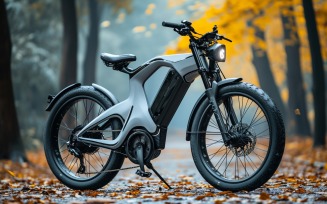 Electric E-Bikes, Bicycle Sleek Minimalist Design 264