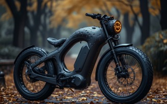 Electric E-Bikes, Bicycle Sleek Minimalist Design 268