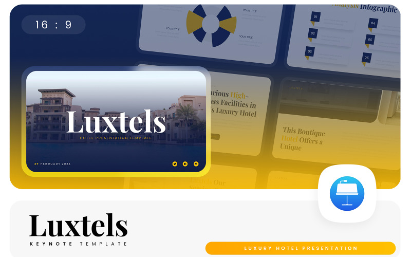 Luxtels – Hotel Keynote Template