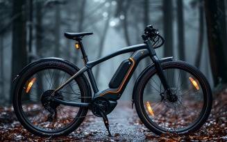 Electric E-Bikes, Bicycle Sleek Design 267