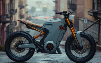 Electric E-Bikes, Bicycle Sleek Minimalist Design 282