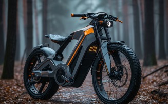 Electric E-Bikes, Bicycle Sleek Minimalist Design 300