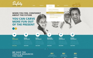Cherry Insurance WordPress Theme