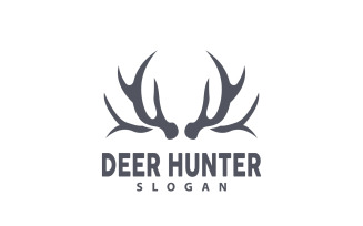 Deer Logo Deer Hunter Forest Animal V10