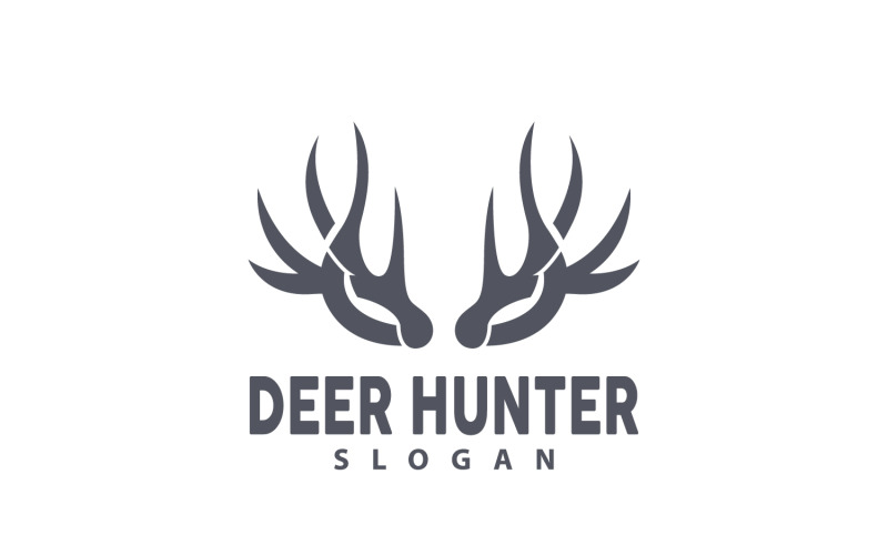 Deer Logo Deer Hunter Forest Animal V11 Logo Template