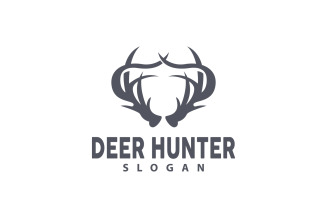 Deer Logo Deer Hunter Forest Animal V12