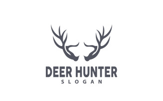 Deer Logo Deer Hunter Forest Animal V13