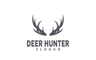 Deer Logo Deer Hunter Forest Animal V14