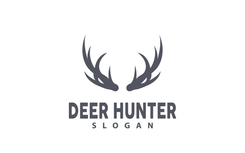 Deer Logo Deer Hunter Forest Animal V14 Logo Template