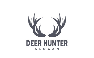 Deer Logo Deer Hunter Forest Animal V15