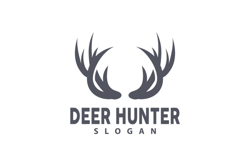 Deer Logo Deer Hunter Forest Animal V15 Logo Template