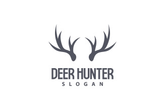 Deer Logo Deer Hunter Forest Animal V2