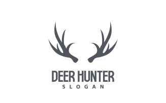 Deer Logo Deer Hunter Forest Animal V3