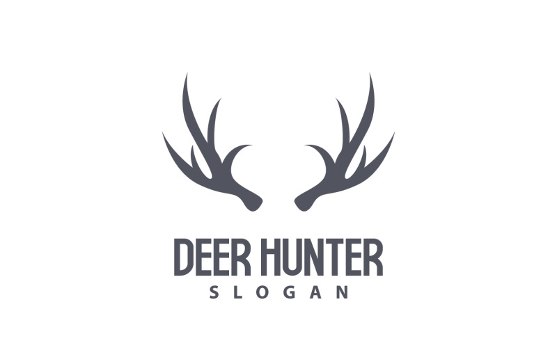 Deer Logo Deer Hunter Forest Animal V3 Logo Template