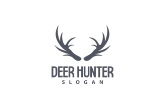 Deer Logo Deer Hunter Forest Animal V4